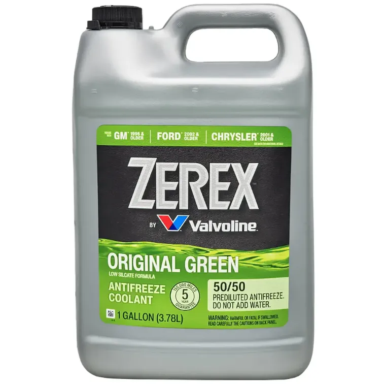 کولانت و ضدیخ والوالین ZEREX سبز حجم 3.78 لیتر