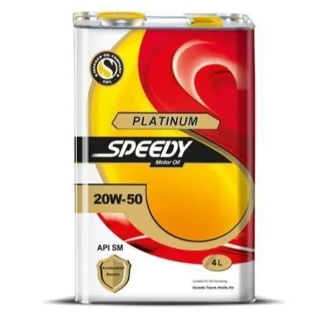 روغن موتور پلاتینیوم اسپیدی ۱۰W40 SM حجم 4لیتر