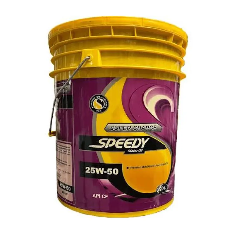 روغن موتور سوپر شارژ 25W50 CF4 سپاهان حجم 20لیتر